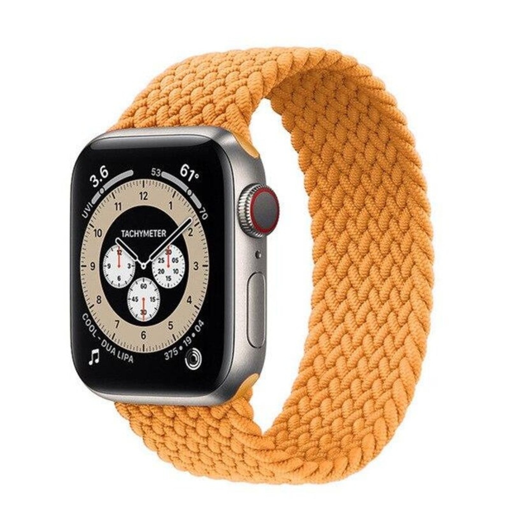 Bracelet de remplacement tressé à boucle solo pour Apple Watch iWatch Bracelet de remplacement tressé à boucle solo pour Apple Watch iWatch